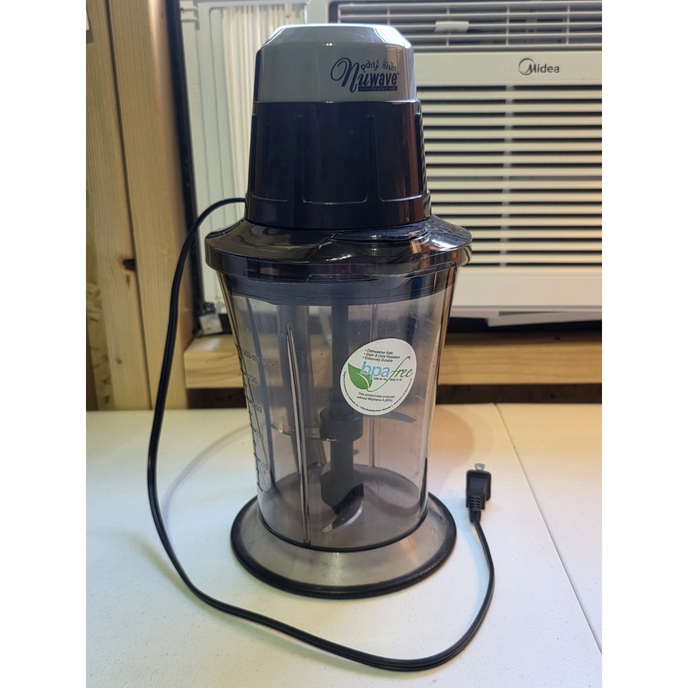 NuWave Party Mixer Black 6 Cup Mix Blend Prep Model 22191 Works